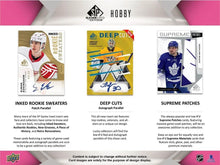 Load image into Gallery viewer, 2ND HALF 2023/24 Upper Deck SP Game Used 9 Box Inner Case : Team Random #5585
