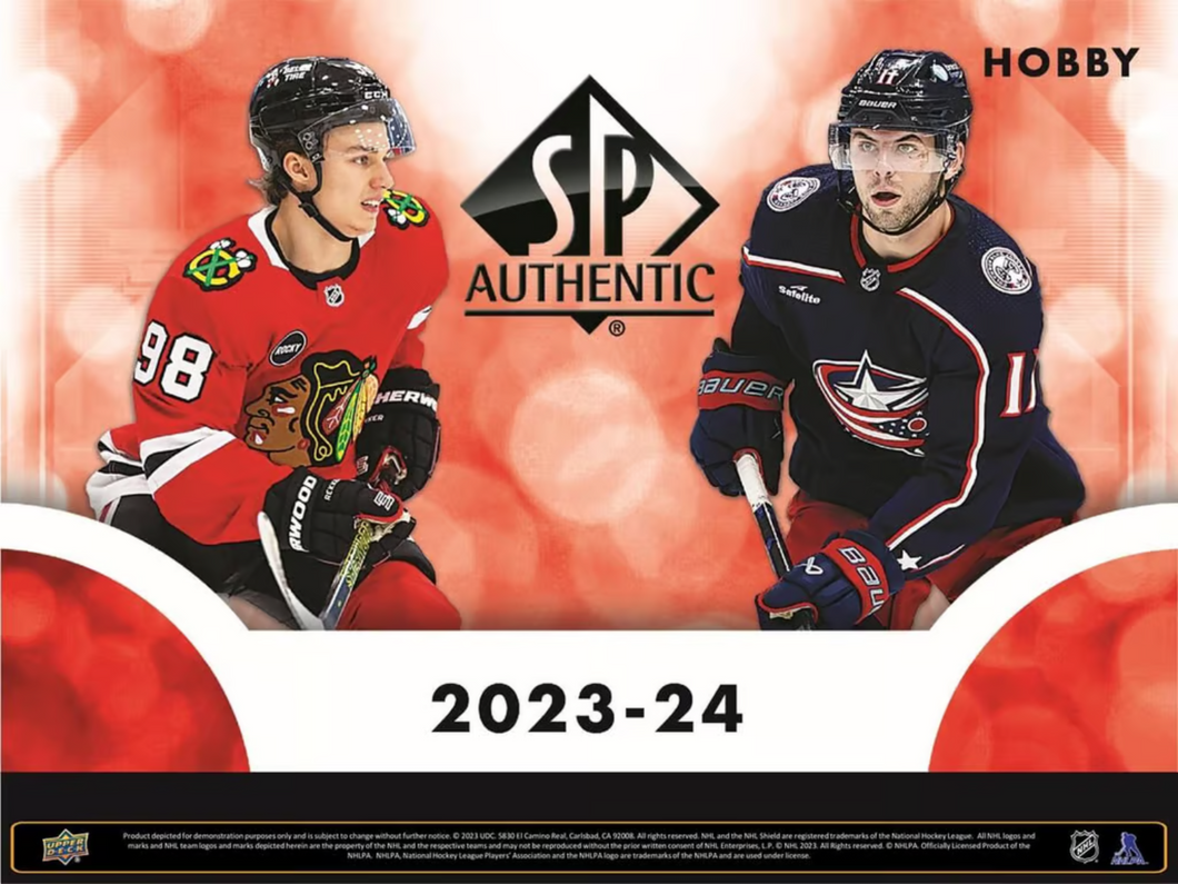 2023/24 Upper Deck SP Authentic 8 Box Inner Case : HIT SELECT #4130