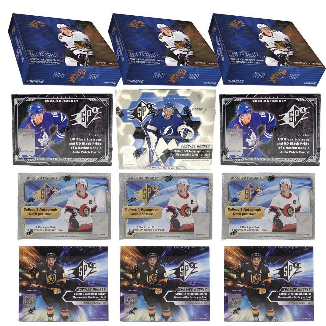 5 YEARS SPx 12 Box Mixer : Team Random #4460