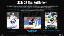 Load image into Gallery viewer, EARLY BIRD 2024-25 Upper Deck Clear Cut 30 Box MASTER Case : Team Random #4921
