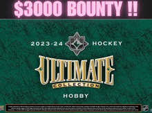 Load image into Gallery viewer, Double TR Bounty!! 2023/24 Upper Deck Ultimate Collection 16 Box MASTER Case : Team Random #4839
