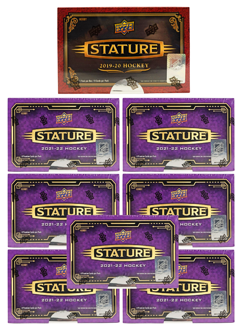 2ND HALF 2021/22 Upper Deck Stature 7 Boxer + 1 19/20 : Team Random #4978