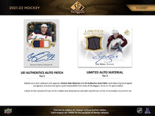 Load image into Gallery viewer, 2021/22 Upper Deck SP Authentic 8 Box Case : Team Random #5536
