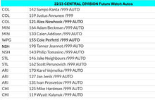 Load image into Gallery viewer, 2021/22 Upper Deck SP Authentic 8 Box Case : Team Random #5536
